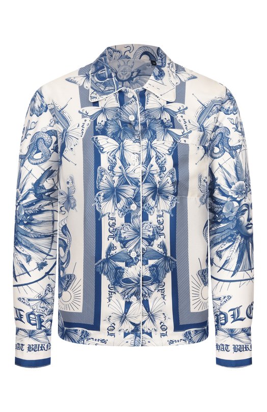 Шелковая рубашка Philipp Plein SAFC WRP0558 PTE104N Разноцветный SAFC WRP0558 PTE104N