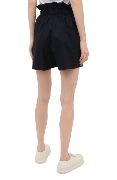Хлопковые шорты EMPORIO ARMANI темно-синего цвета по цене 23150 руб., арт. 3K2P91/2N7VZ, фото 4 Хлопковые шорты EMPORIO ARMANI, арт. 3K2P91/2N7VZ, фото 4