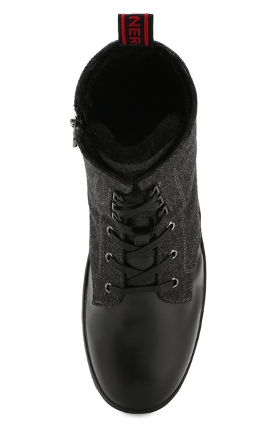 Комбинированные ботинки BOGNER черного цвета по цене 48950 руб., арт. 193-3533/SYLT 2A, фото 5 Комбинированные ботинки BOGNER, арт. 193-3533/SYLT 2A, фото 5