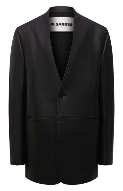 Женский кожаный жакет JIL SANDER, арт. JSPT651570-WTL01018