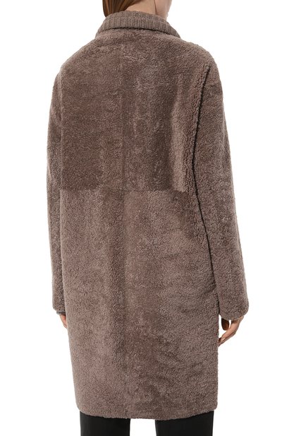 Дубленка из овчины MANZONI24, арт. 23M1230-S18CX, фото 4