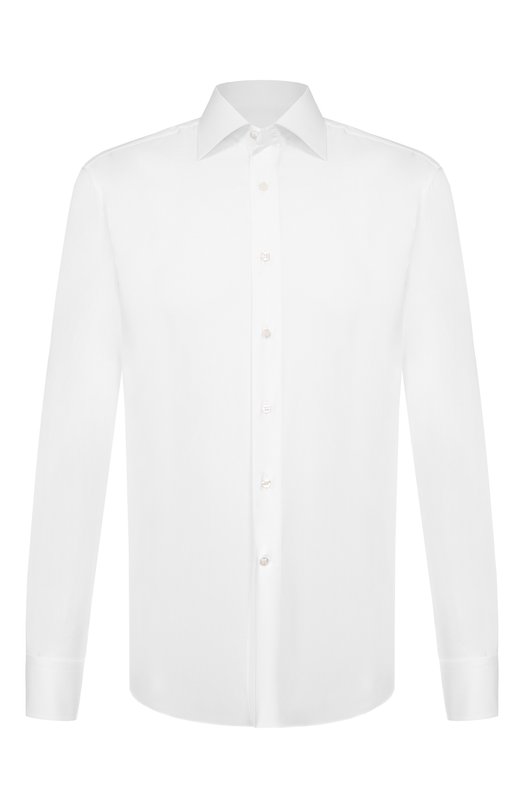 Хлопковая сорочка Stefano Ricci MC003678/BZ1752 Белый MC003678/BZ1752