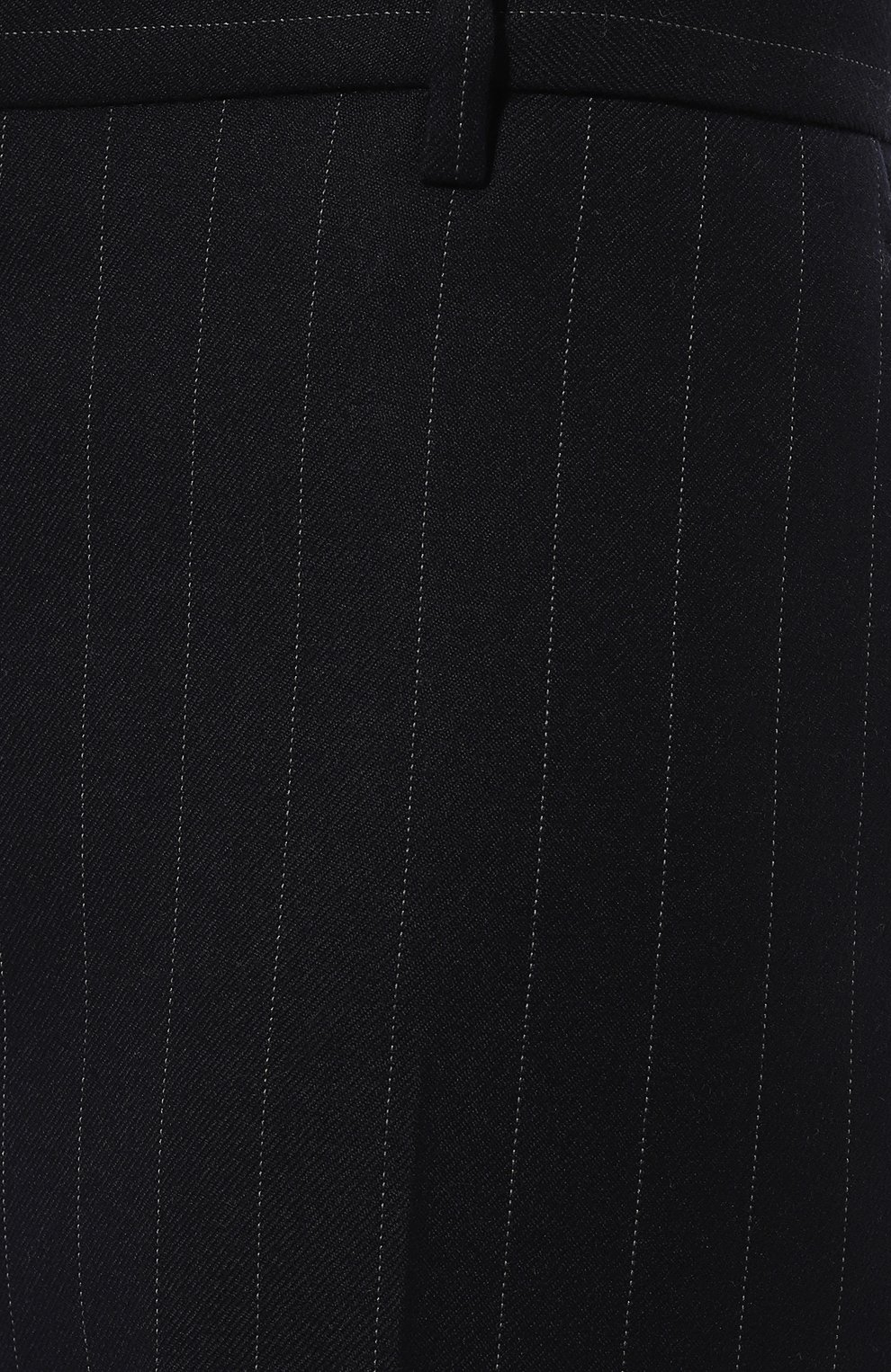 Шерстяные брюки PRADA темно-синего цвета по цене 130000 руб., арт. P289EG-1ZJ6-F0008-212, фото 5 Шерстяные брюки PRADA, арт. P289EG-1ZJ6-F0008-212, фото 5