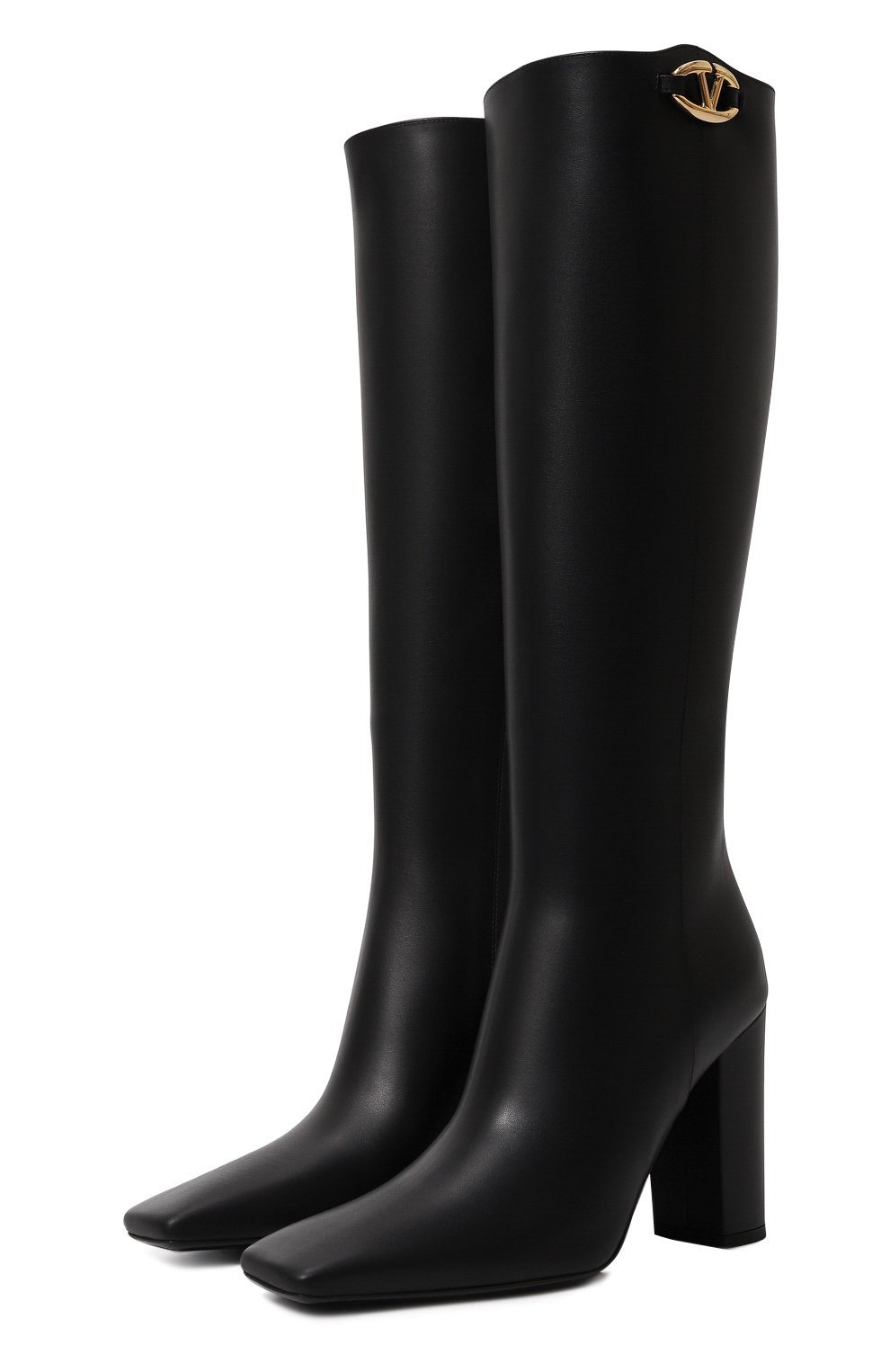 Кожаные сапоги vlogo the bold edition VALENTINO, арт. 5W2S0JU9/EEY, фото 1