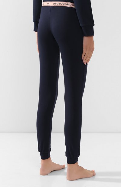 Хлопковые джоггеры EMPORIO ARMANI, арт. 163620/9A317, фото 4