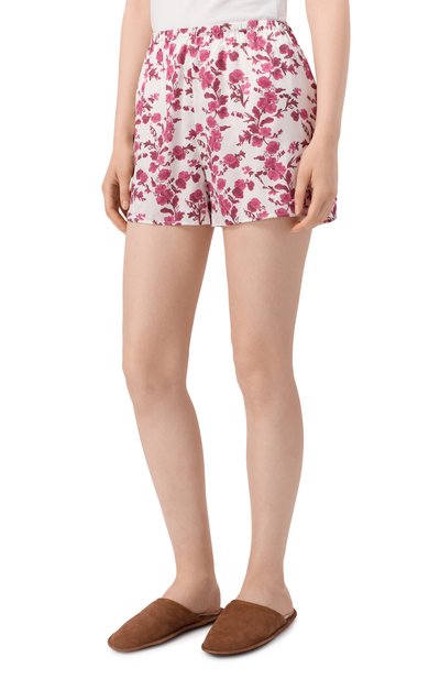 Шелковые шорты PRIMROSE розового цвета по цене 17900 руб., арт. 8W.500SHM.RS001, фото 3 Шелковые шорты PRIMROSE, арт. 8W.500SHM.RS001, фото 3