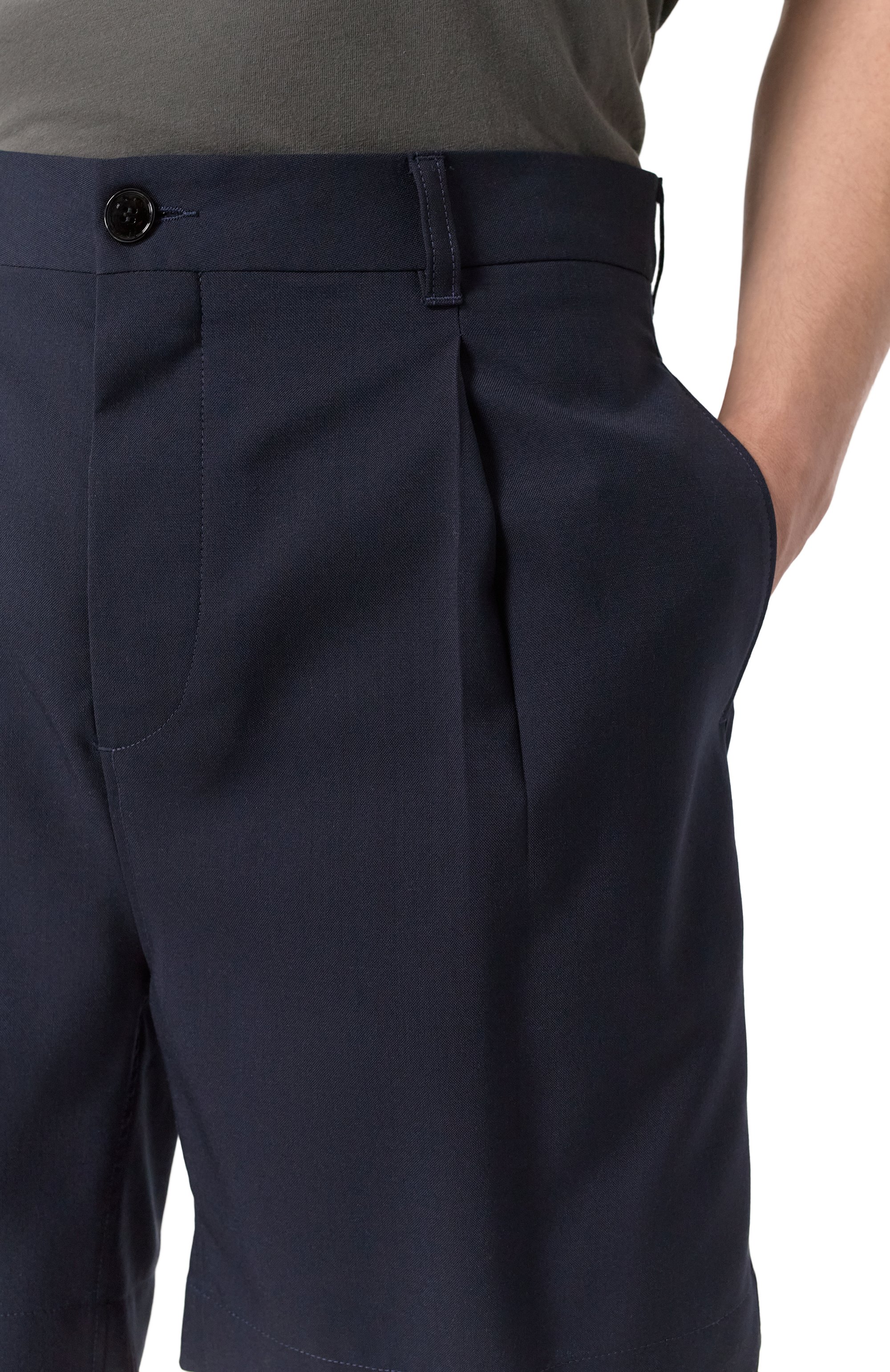 Шерстяные шорты MARNI, арт. PUMU0289A0/TW839, фото 5