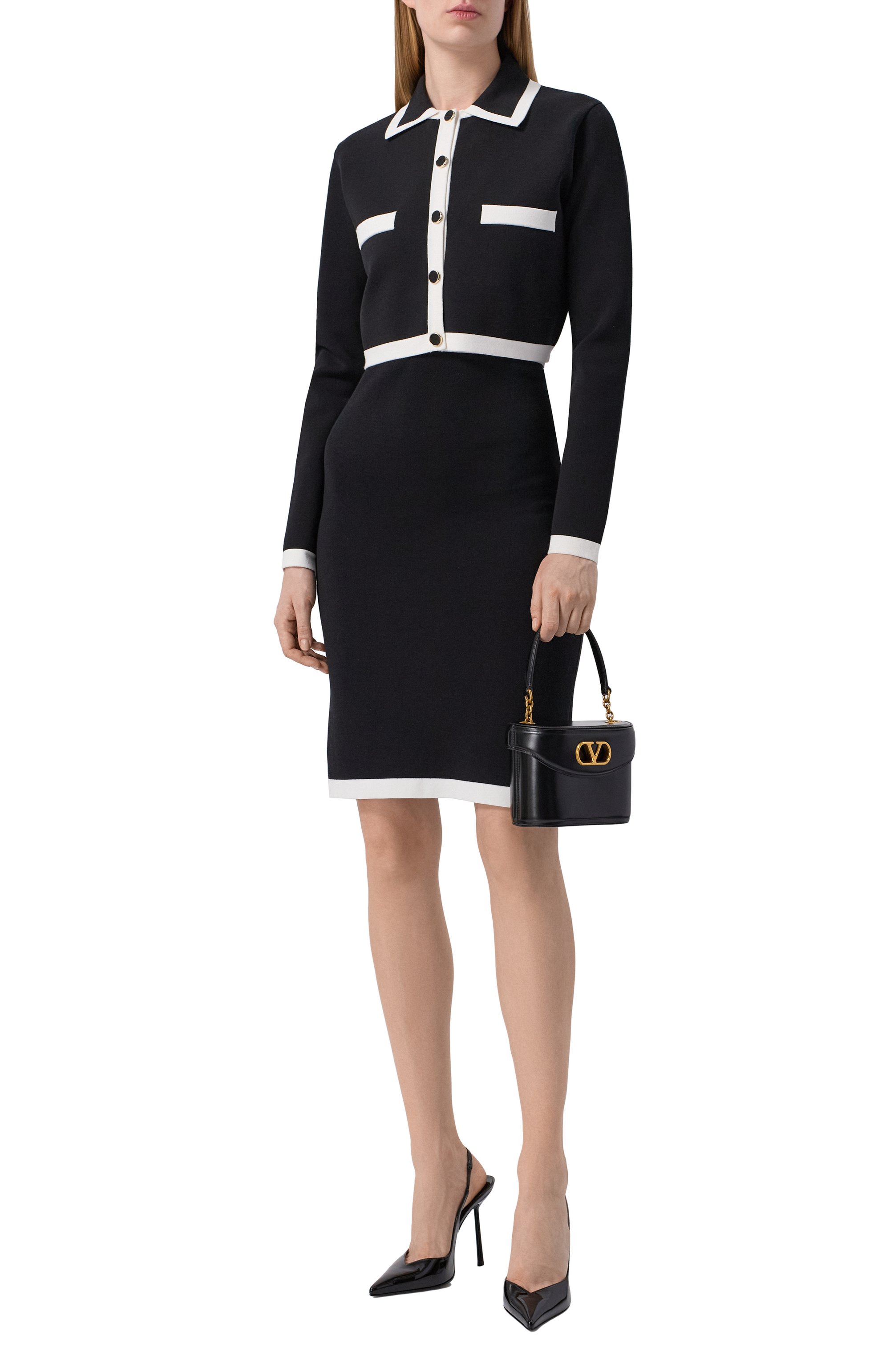 Кардиган из хлопка и вискозы NINA RICCI, арт. 26PMCR001/ML0596, фото 2