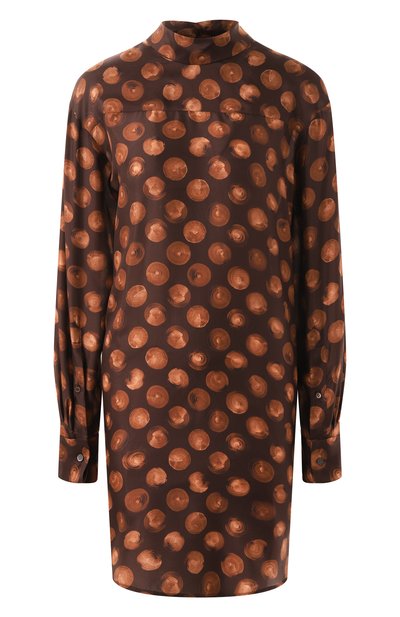 Женская атласная блузка DRIES VAN NOTEN, арт. 242-010702-9156