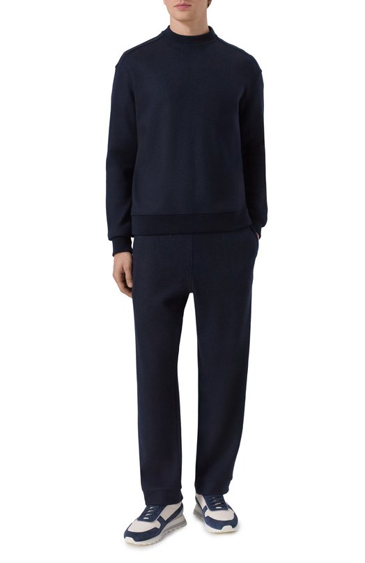 Кашемировые брюки MVST M25.1MM.T003/J004 Синий  M25.1MM.T003/J004 Фото 2