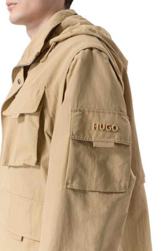 Куртка HUGO 50552675 Бежевый  50552675 Фото 5