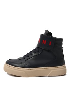 Высокие кеды из кожи MARNI, арт. 75343/28-35, фото 1