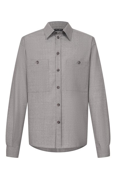 Шерстяная рубашка DOLCE & GABBANA, арт. G5PE5T/HU2CT, фото 1