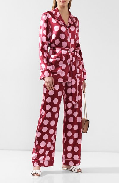 Шелковая блузка DOLCE & GABBANA, арт. F5I89T/FSAZF, фото 2