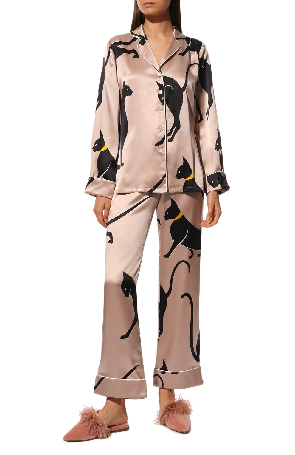 Шелковая пижама OLIVIA VON HALLE, арт. AW2102, фото 2