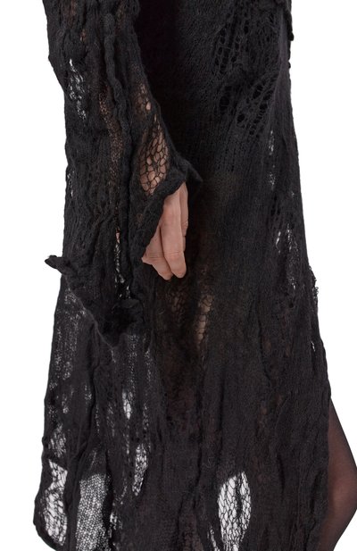 Шерстяное платье ANN DEMEULEMEESTER, арт. B0013473/KN076, фото 4