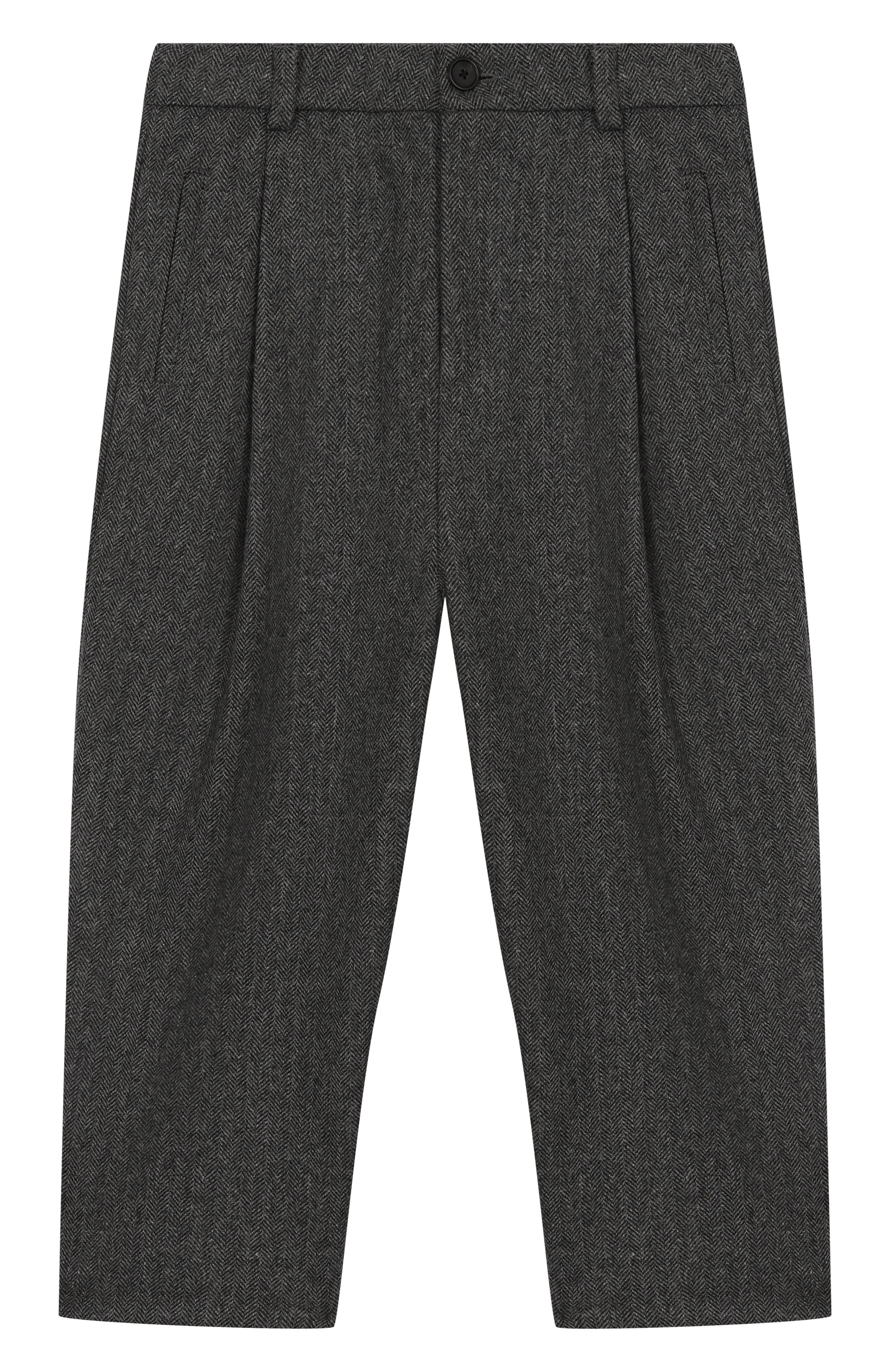 Шерстяные брюки MARNI, арт. M01547/M00VE, фото 1