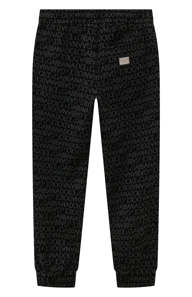 Хлопковые джоггеры DOLCE & GABBANA, арт. L44P32/HJMPB/8-14, фото 1