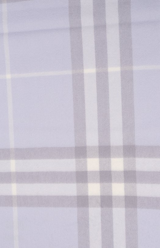 Кашемировый шарф Burberry 8112649 Сиреневый  8112649 Фото 4