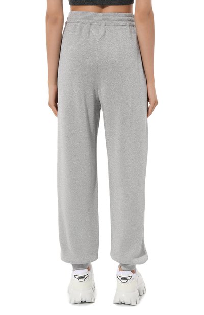 Джоггеры из кашемира и вискозы PRADA, арт. 22236-1Z8G-F0118-221, фото 4