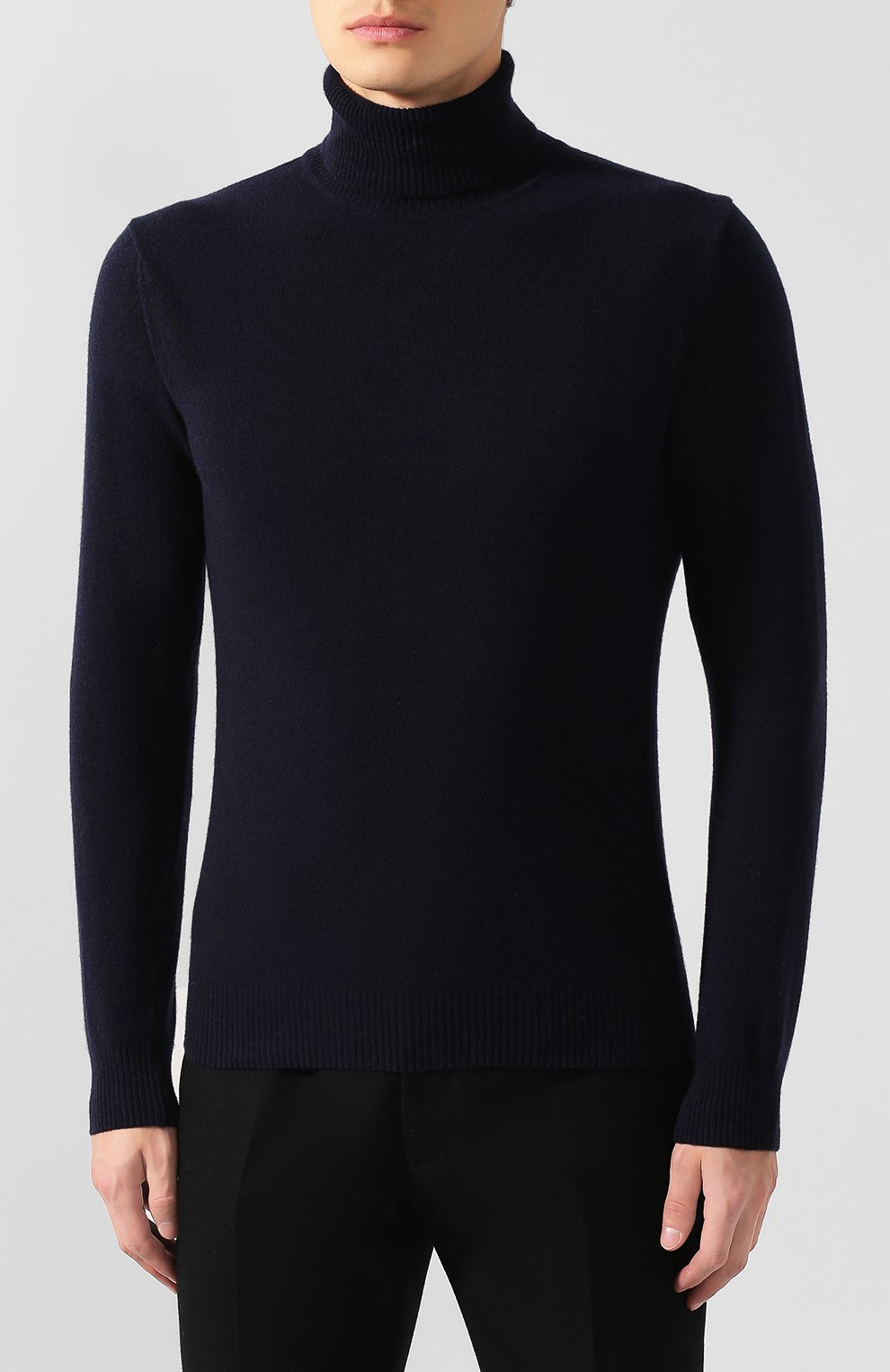 Кашемировая водолазка DANIELE FIESOLI темно-синего цвета по цене 42050 руб., арт. WS 3002, фото 3 Кашемировая водолазка DANIELE FIESOLI, арт. WS 3002, фото 3