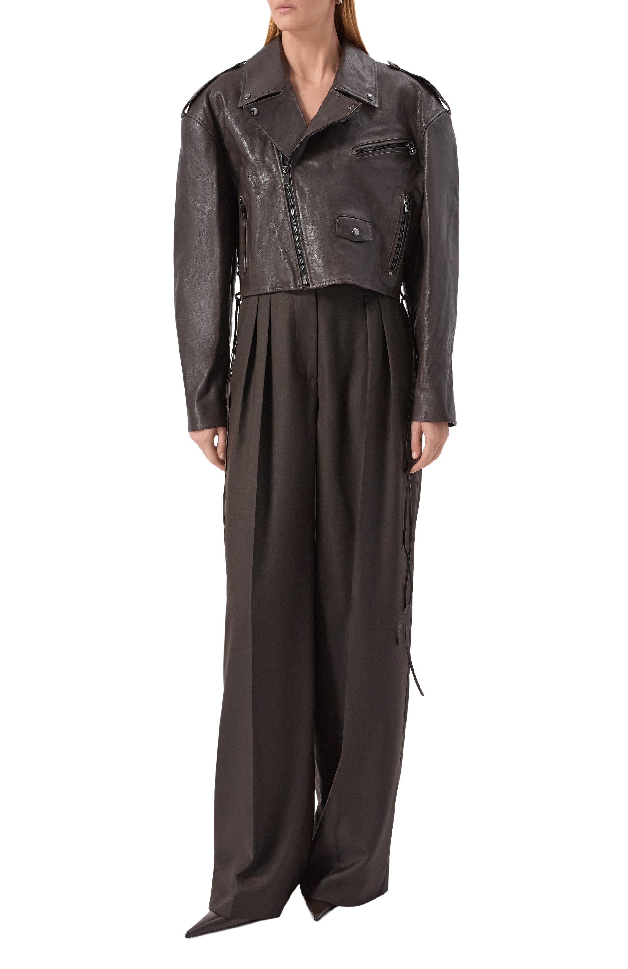 Кожаная куртка MAGDA BUTRYM, арт. 297725, фото 3