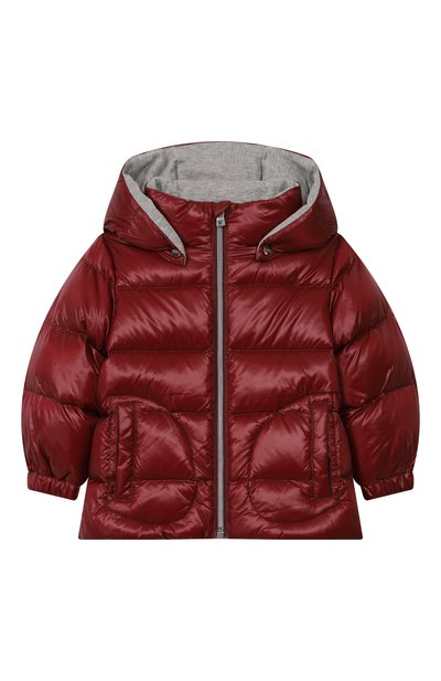 Пуховый комплект HERNO бордового цвета по цене 65950 руб., арт. PI000009K/12017Z/18M-24M, фото 2 Пуховый комплект HERNO, арт. PI000009K/12017Z/18M-24M, фото 2