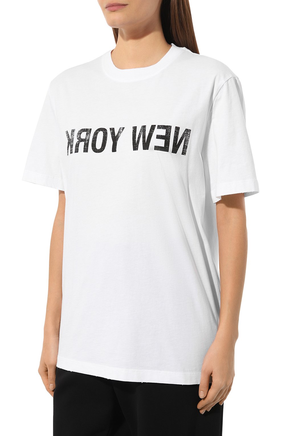 Хлопковая футболка HELMUT LANG, арт. 006HM512, фото 3