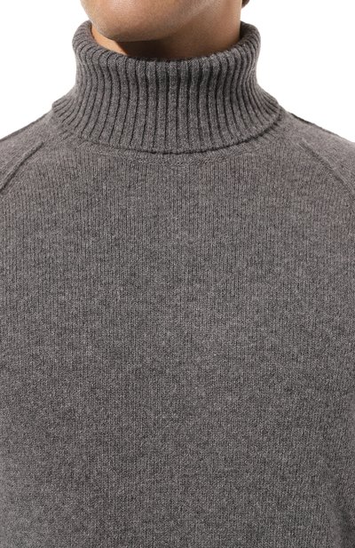 Шерстяной свитер C.P. COMPANY темно-серого цвета по цене 29950 руб., арт. 15CMKN088A005504A, фото 5 Шерстяной свитер C.P. COMPANY, арт. 15CMKN088A005504A, фото 5