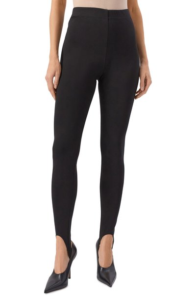 Легинсы из вискозы FLASHIN черного цвета по цене 15500 руб., арт. FX25LC, фото 3 Легинсы из вискозы FLASHIN, арт. FX25LC, фото 3