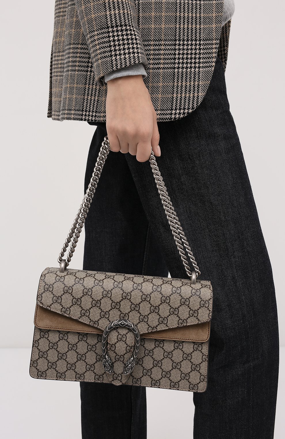 Сумка dionysus gg supreme small GUCCI, арт. 400249/KHNRN, фото 2