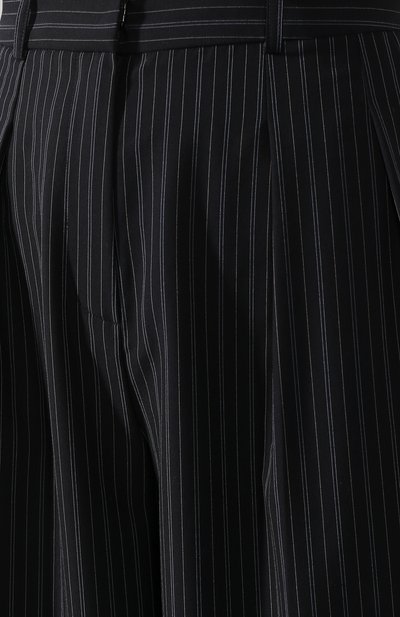 Шерстяные брюки JM STUDIO синего цвета по цене 17980 руб., арт. FW192012, фото 5 Шерстяные брюки JM STUDIO, арт. FW192012, фото 5