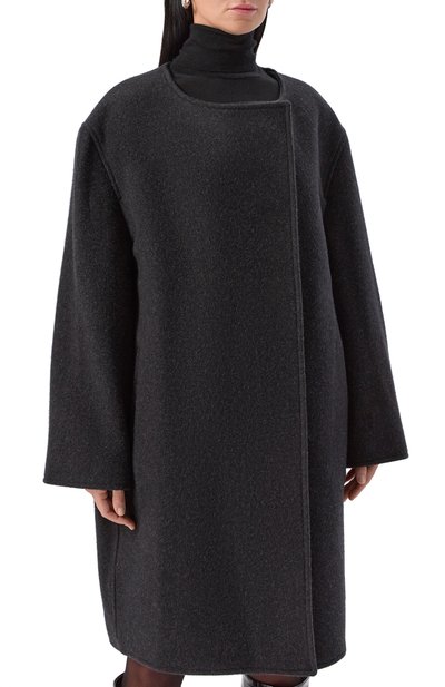 Шерстяное пальто TOTEME, арт. 254-WR00259-FB0494, фото 3