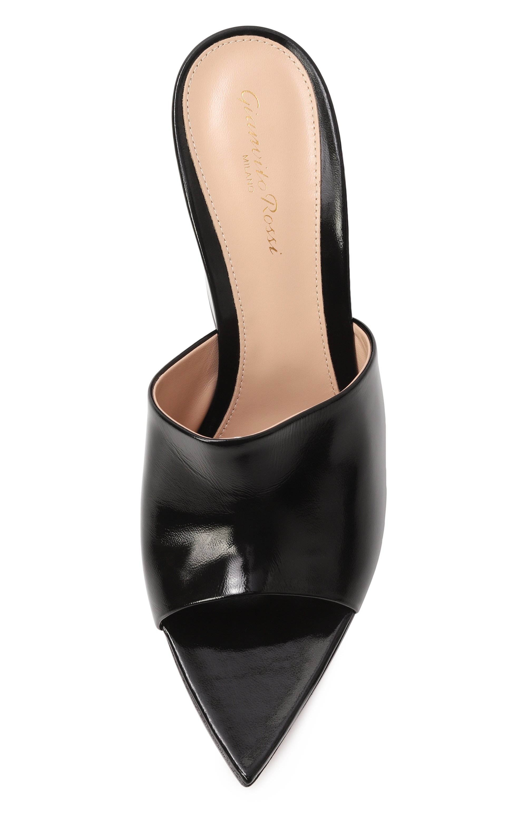 Кожаные мюли GIANVITO ROSSI, арт. G10048.85RIC.NUINER0, фото 6