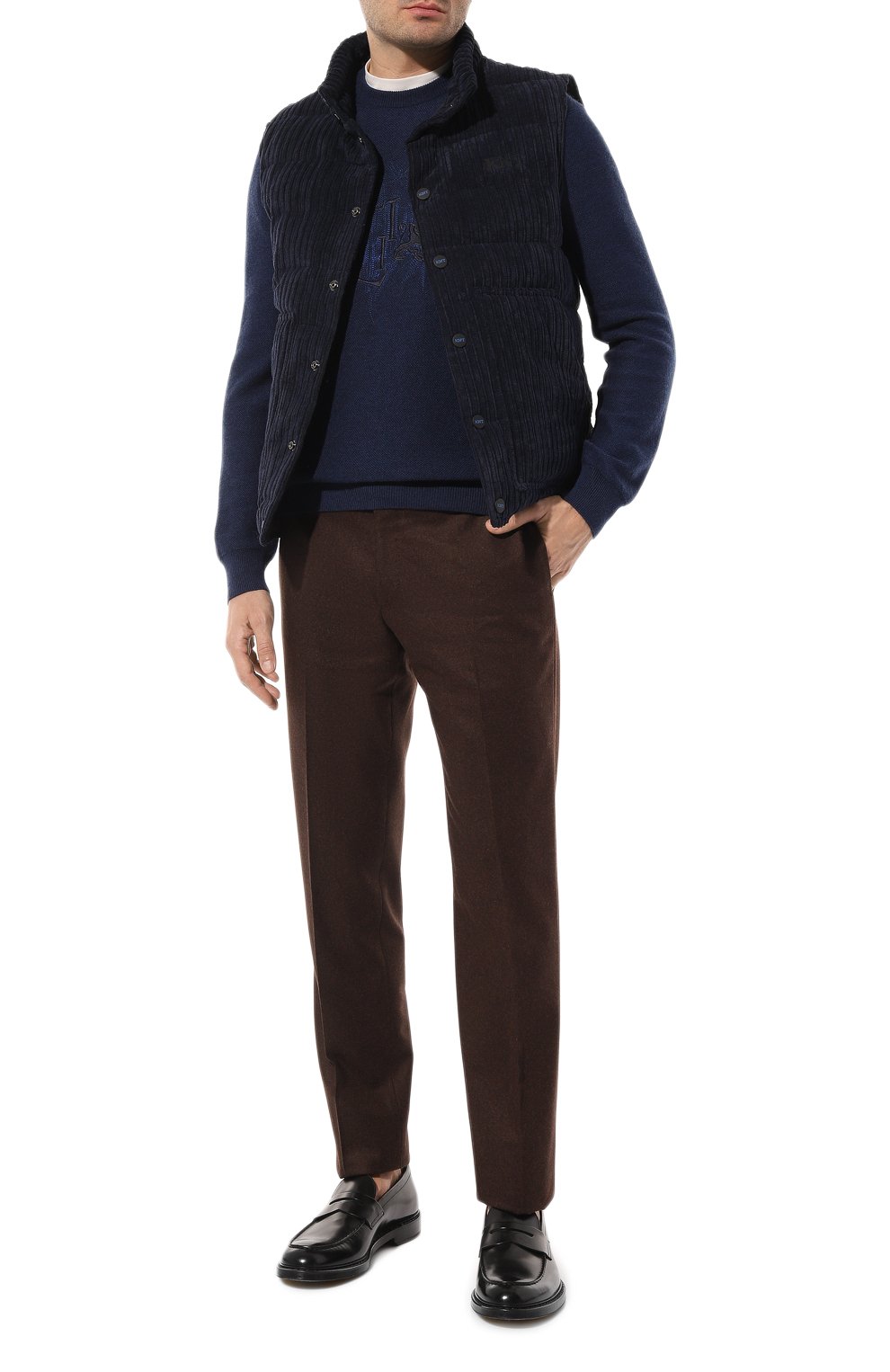 Вельветовый жилет KITON, арт. UGKN044YC4000, фото 2