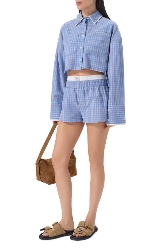 Замшевые шлепанцы Moschino MA28153G10/ME1 Бежевый  MA28153G10/ME1 Фото 3