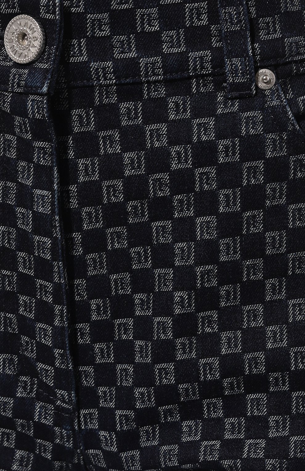 Джинсы BALMAIN темно-синего цвета по цене 125000 руб., арт. BF0MI020DD80, фото 5 Джинсы BALMAIN, арт. BF0MI020DD80, фото 5