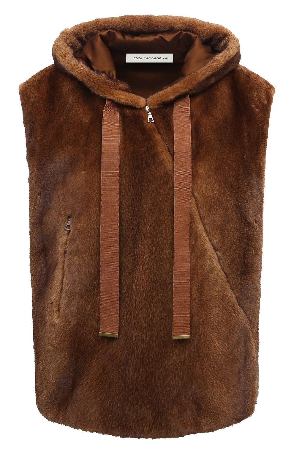 Жилет из меха норки COLOR TEMPERATURE, арт. Н-22/522, фото 1