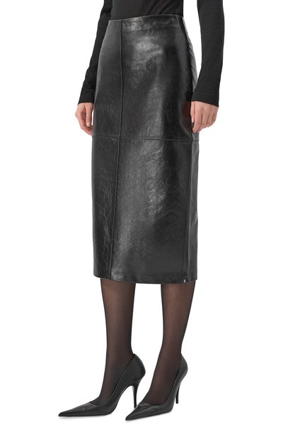 Кожаная юбка SPORTMAX, арт. AFA, фото 3