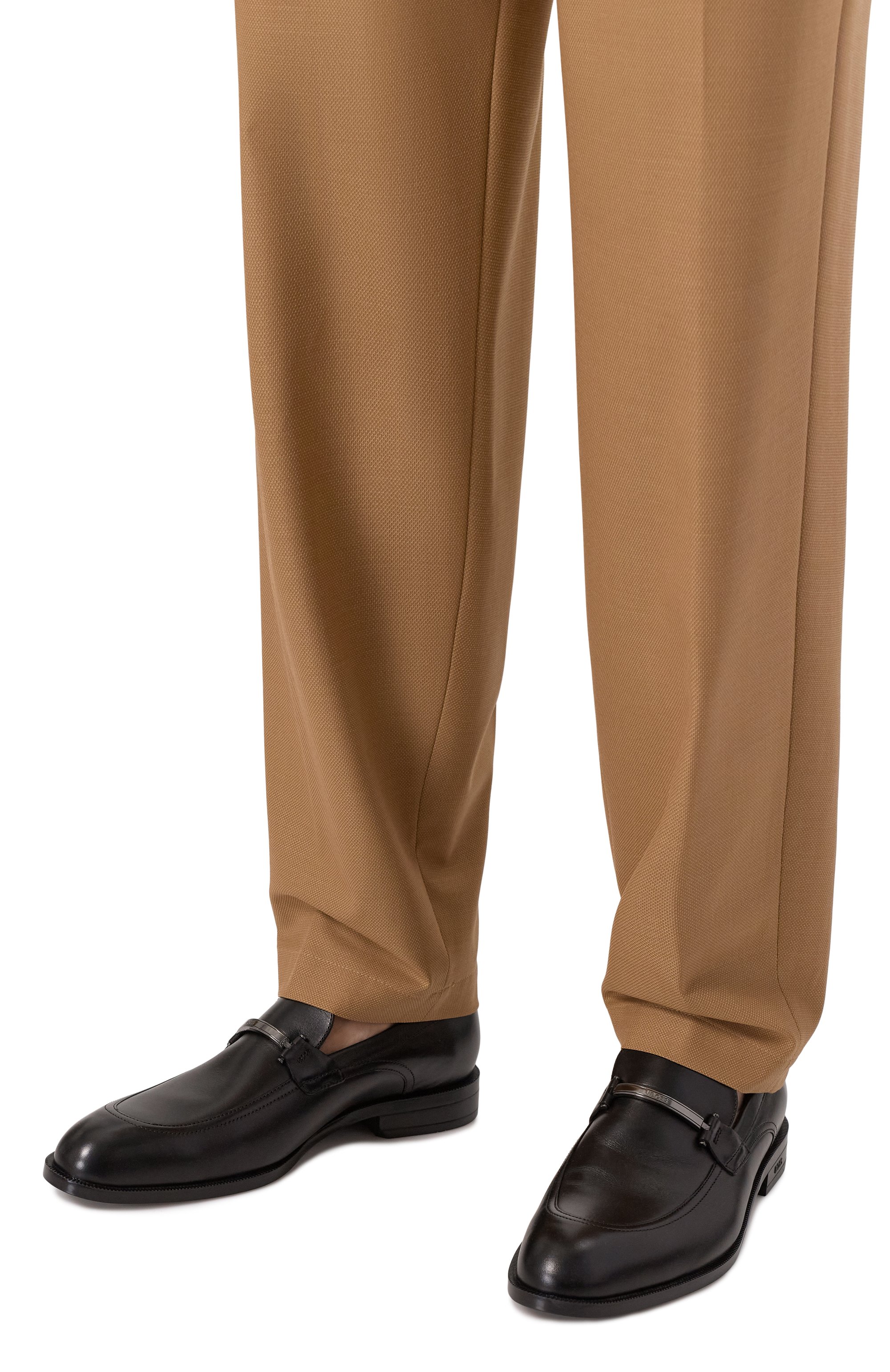 Кожаные лоферы tayil BOSS, арт. 50548210, фото 3