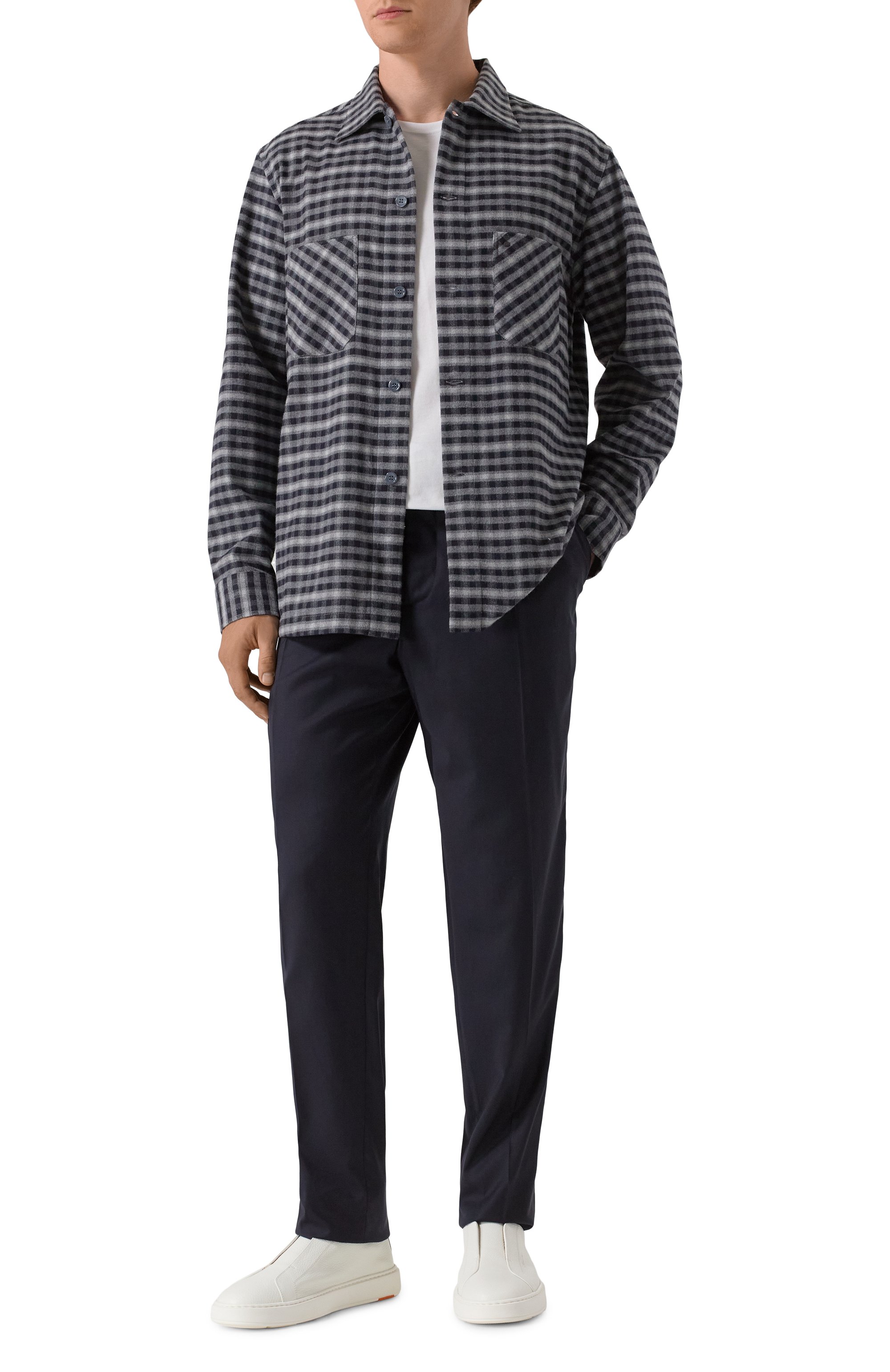 Хлопковая рубашка STEFANO RICCI, арт. SP007097/BN3035, фото 2