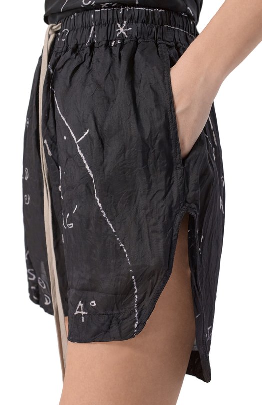 Шорты Rick Owens RP01F6351/KP1 Чёрный  RP01F6351/KP1 Фото 5