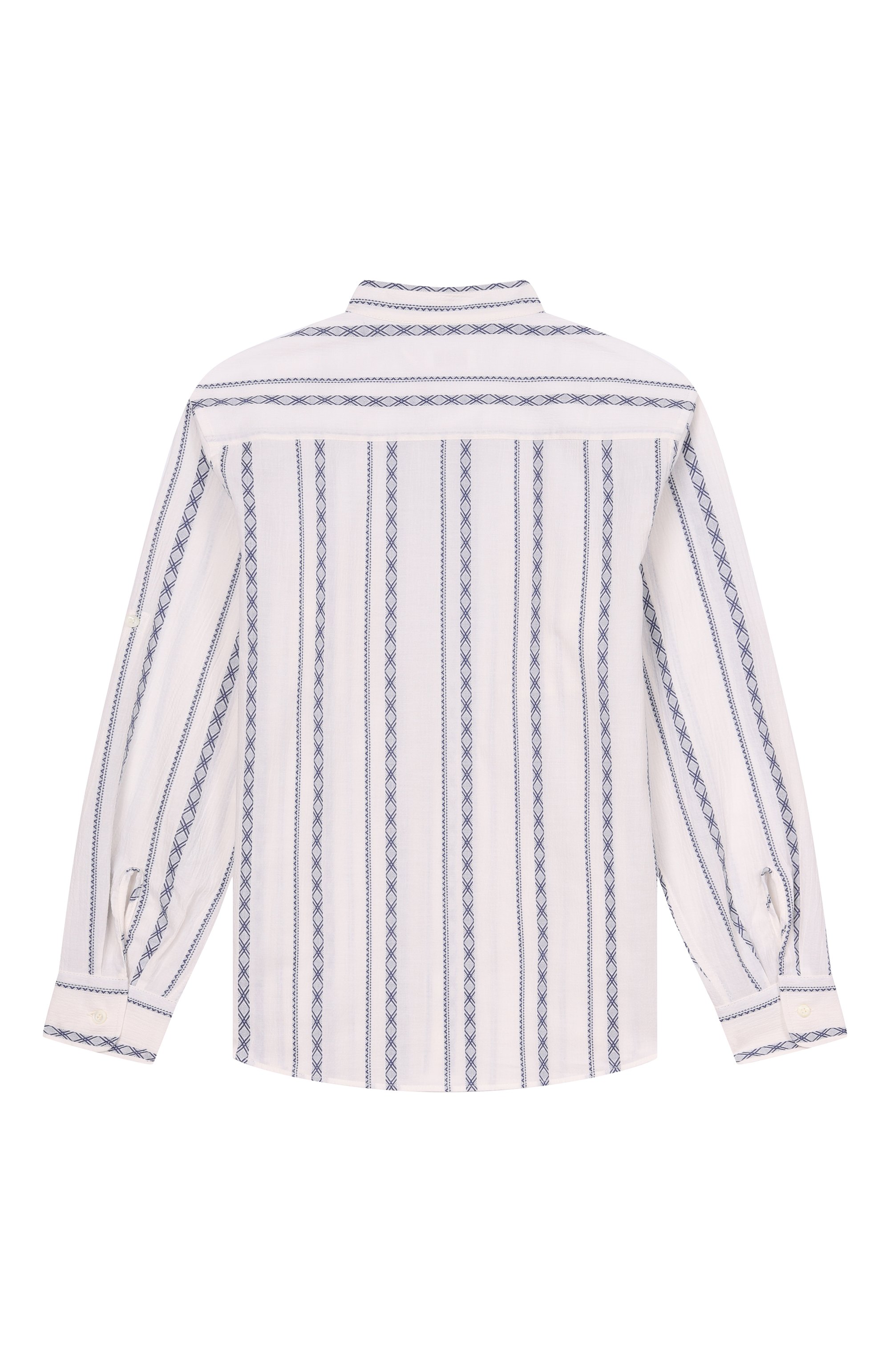 Хлопковая рубашка BRUNELLO CUCINELLI, арт. BA687C330C, фото 2