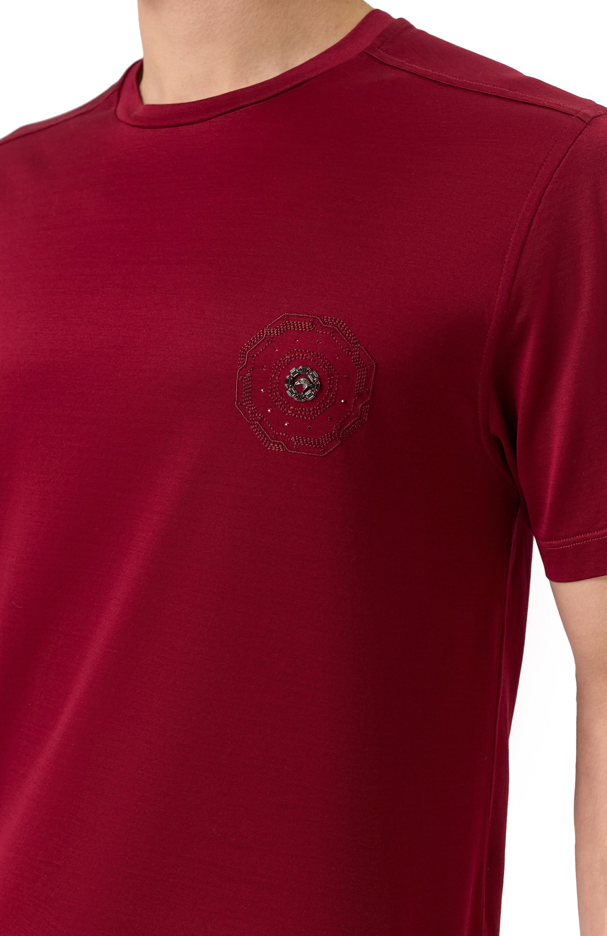 Хлопковая футболка STEFANO RICCI, арт. MNH5204330/TE0001, фото 5