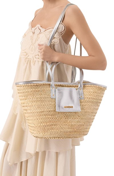 Женская сумка-тоут le panier soleil JACQUEMUS, арт. 26EBAW00045/AC05A04