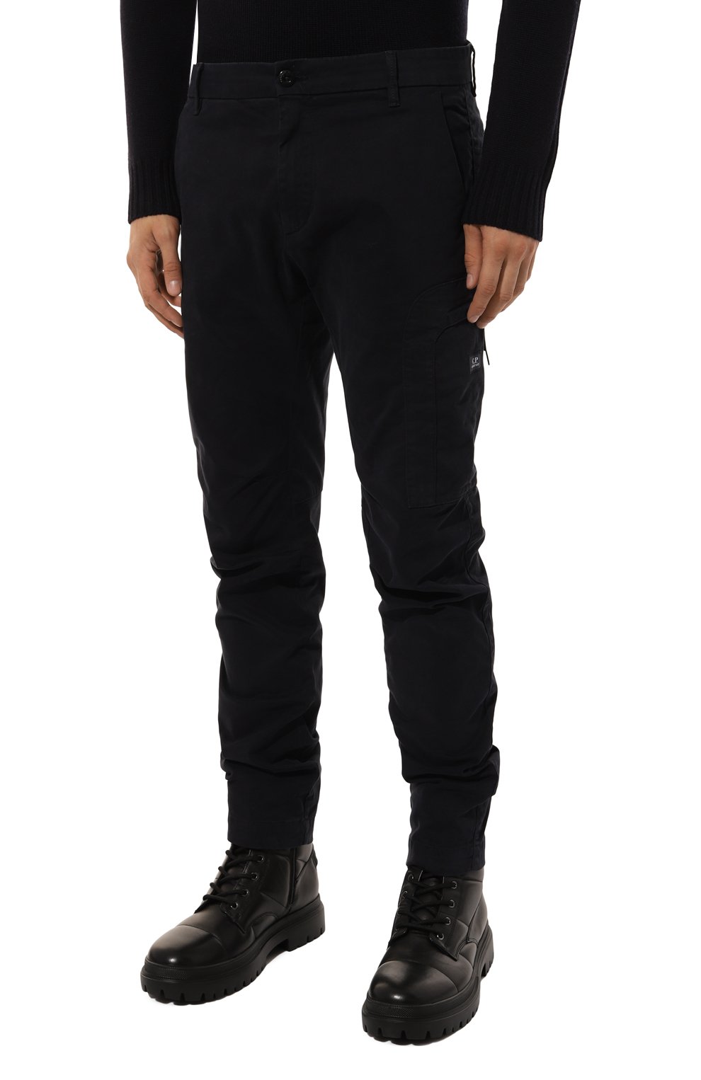 Хлопковые брюки C.P. COMPANY, арт. 17CMPA200A005529G, фото 3