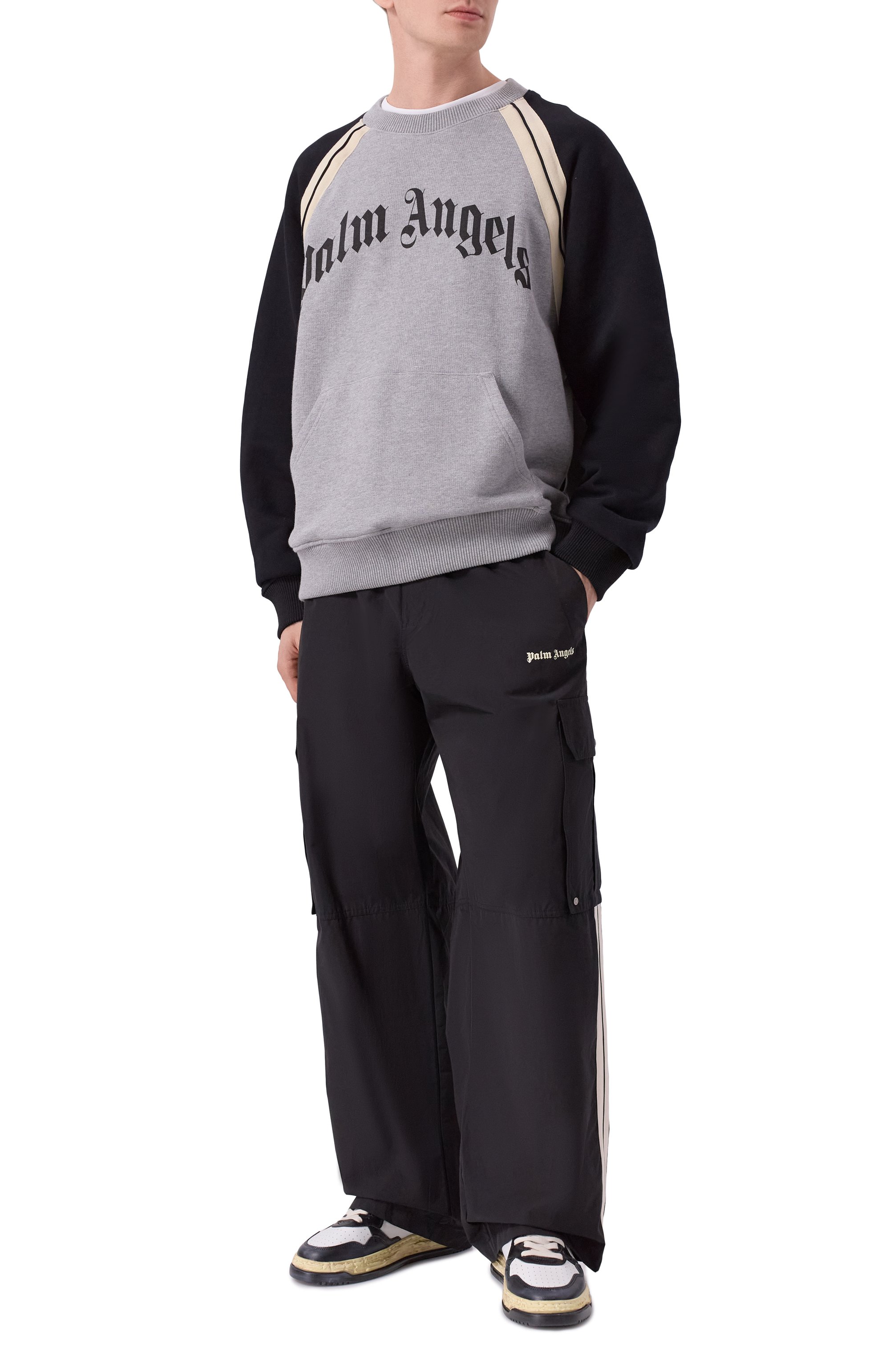 Брюки-карго PALM ANGELS, арт. PMCF039F25FAB001, фото 2