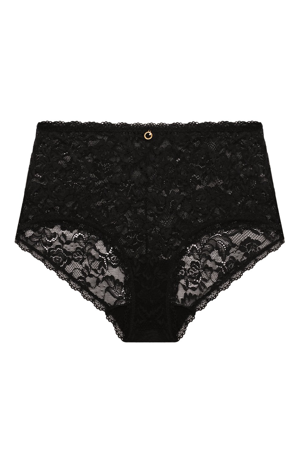 Трусы-слипы с завышенной талией AUBADE черного цвета по цене 10450 руб., арт. 2K24, фото 1 Трусы-слипы с завышенной талией AUBADE, арт. 2K24, фото 1