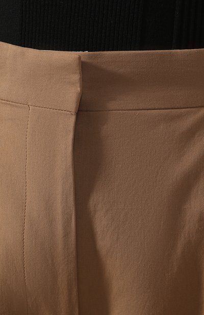 Хлопковые брюки DRIES VAN NOTEN бежевого цвета по цене 52750 руб., арт. 201-10922-9022, фото 5 Хлопковые брюки DRIES VAN NOTEN, арт. 201-10922-9022, фото 5