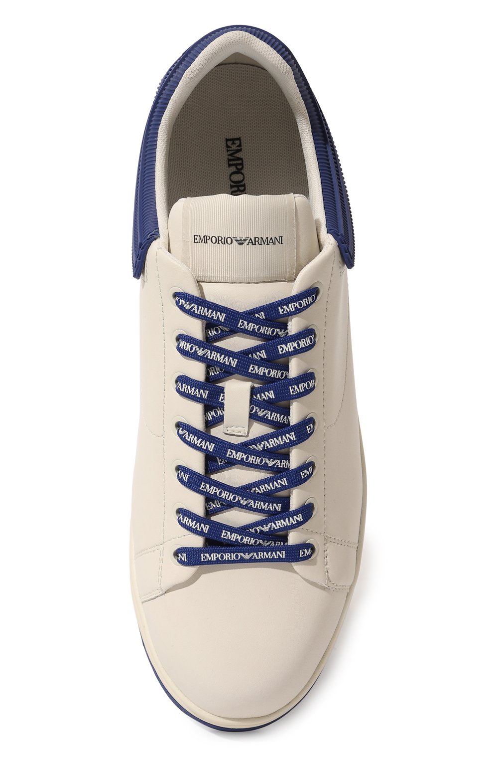 Кожаные кеды EMPORIO ARMANI, арт. X4X264/XN001, фото 6